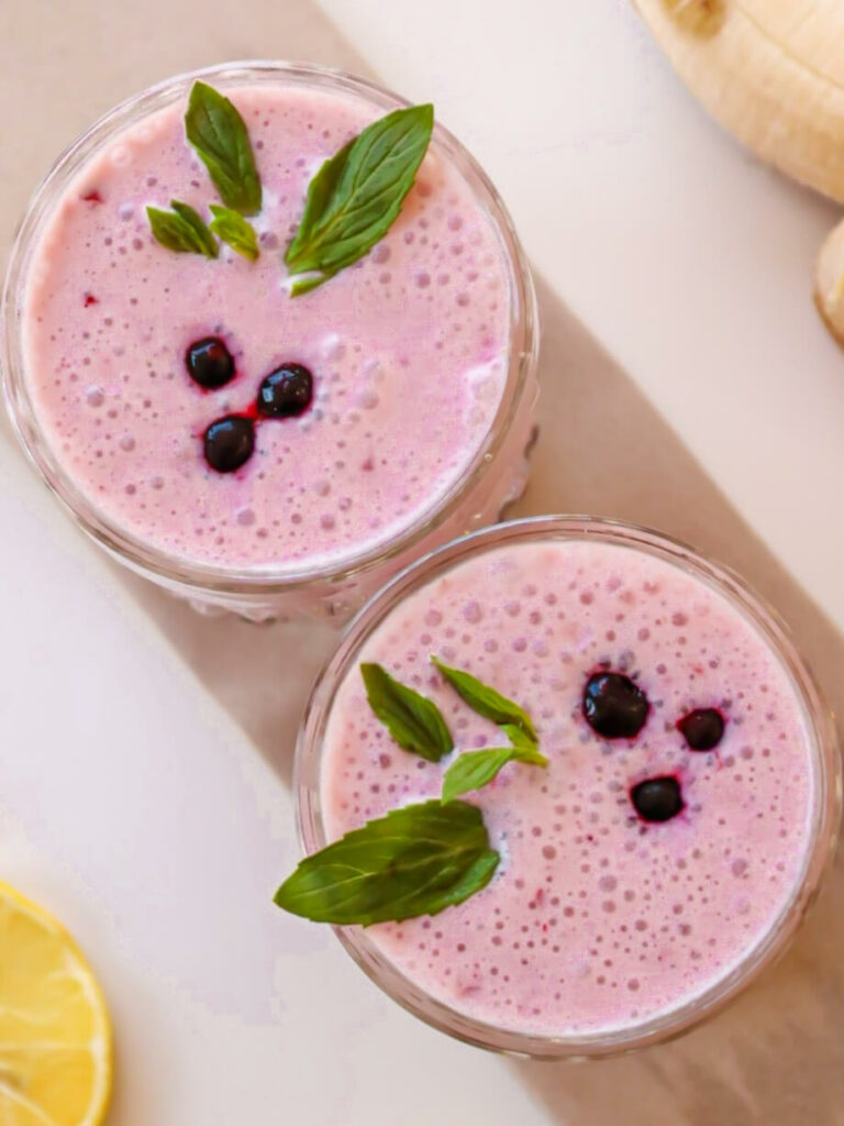 Cleansing Blueberry Smoothie