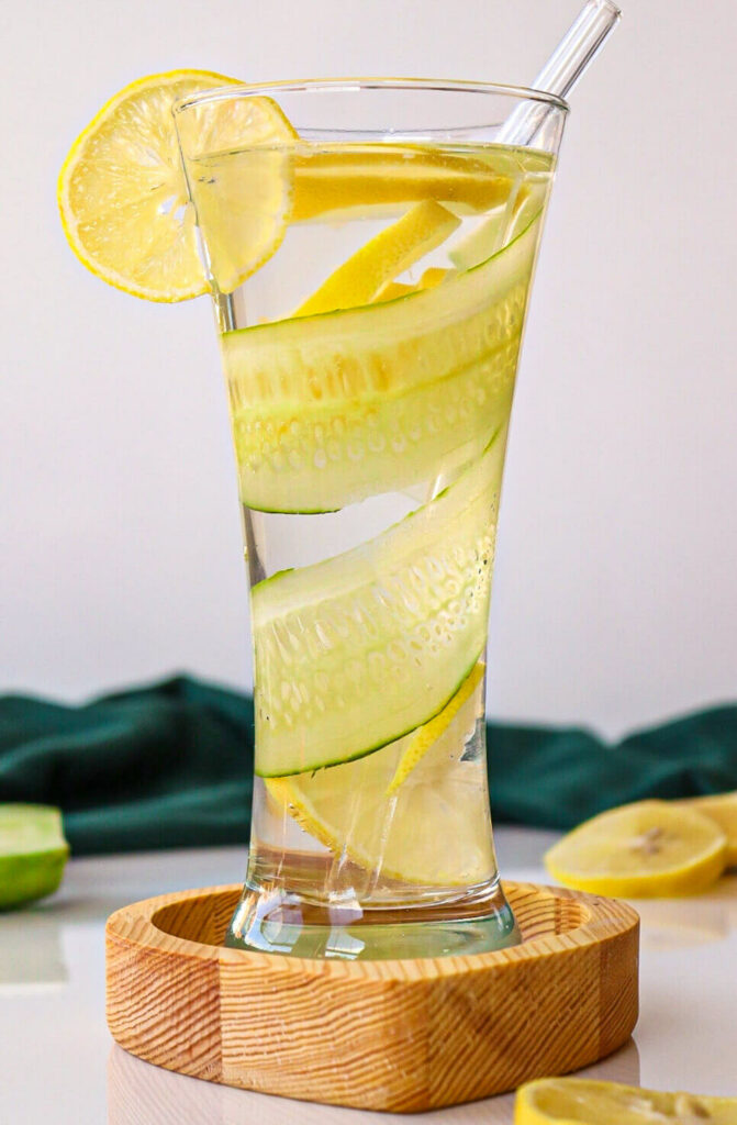 Cucumber Lemon Detox Water - metabolism