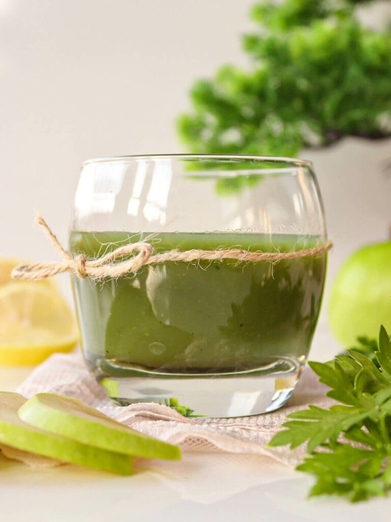 Green Apple & Spinach Detox Juice