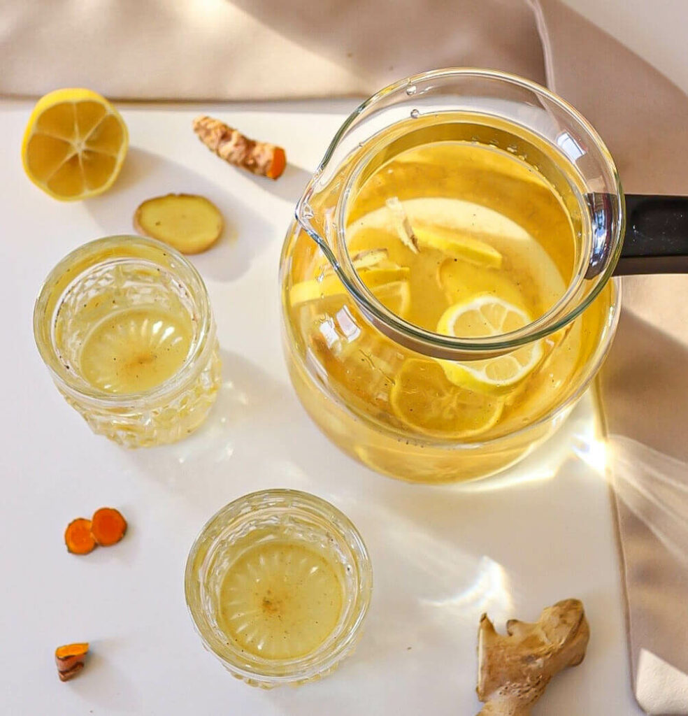 Lemon Ginger Detox Cleanse Drink