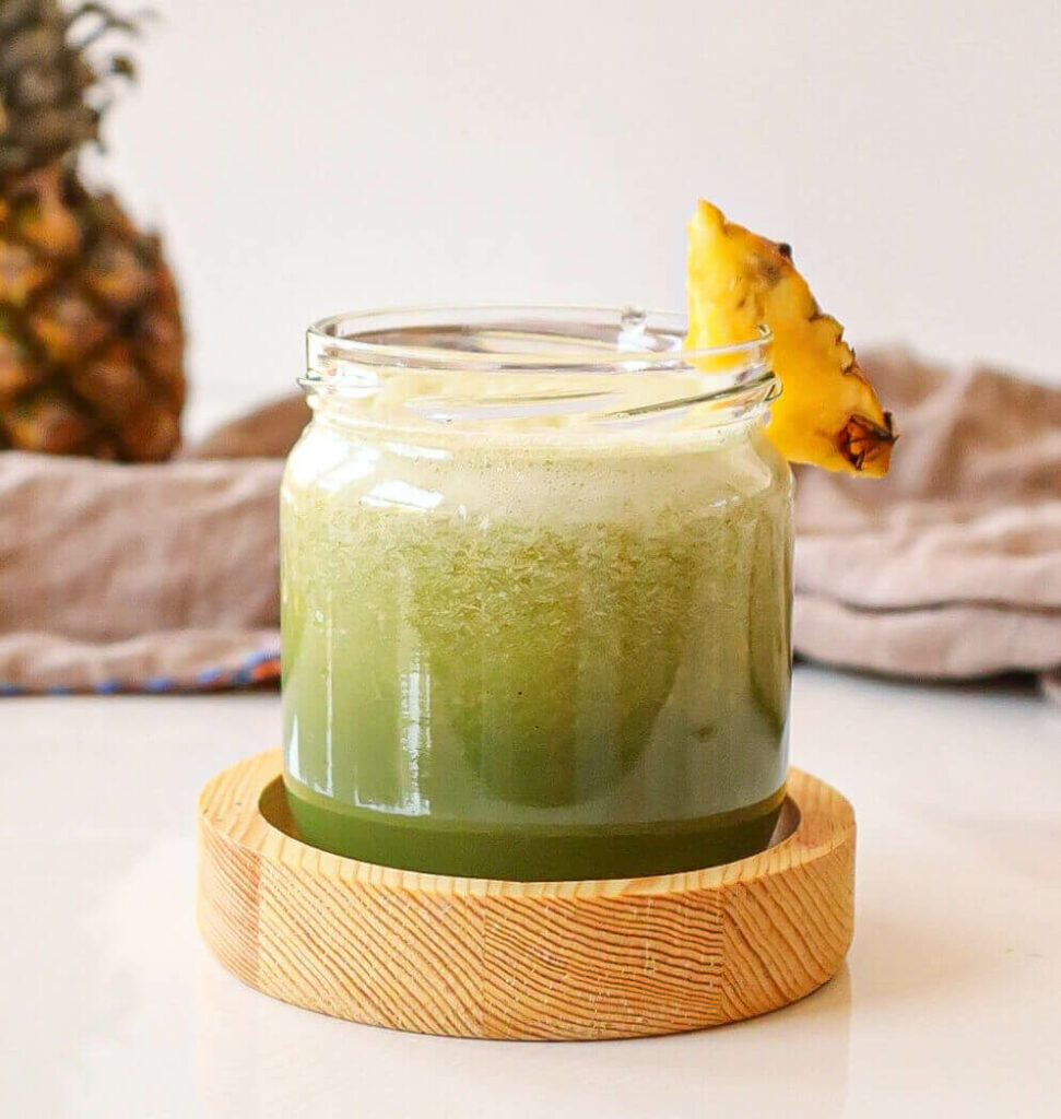 Pineapple & Spinach Detox Drink