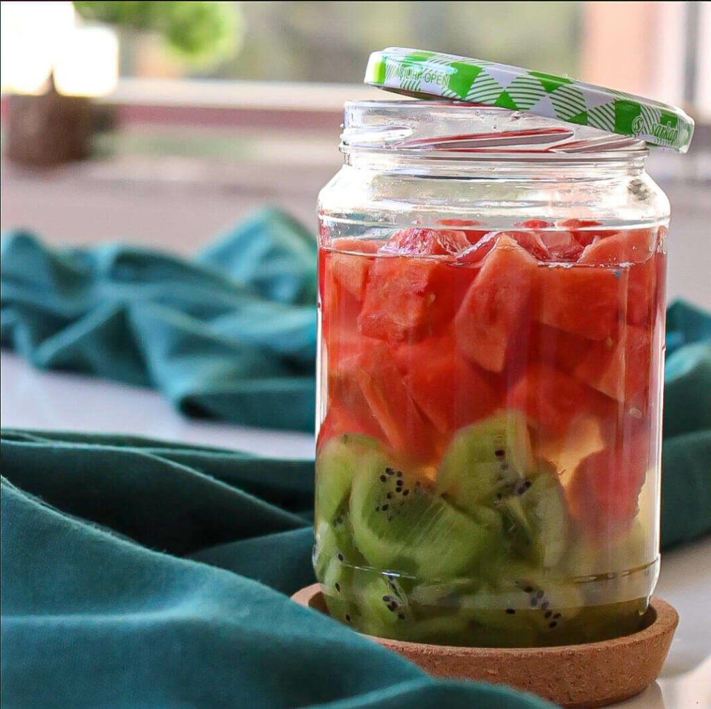 Watermelon & Kiwi Detox Water Recipe
