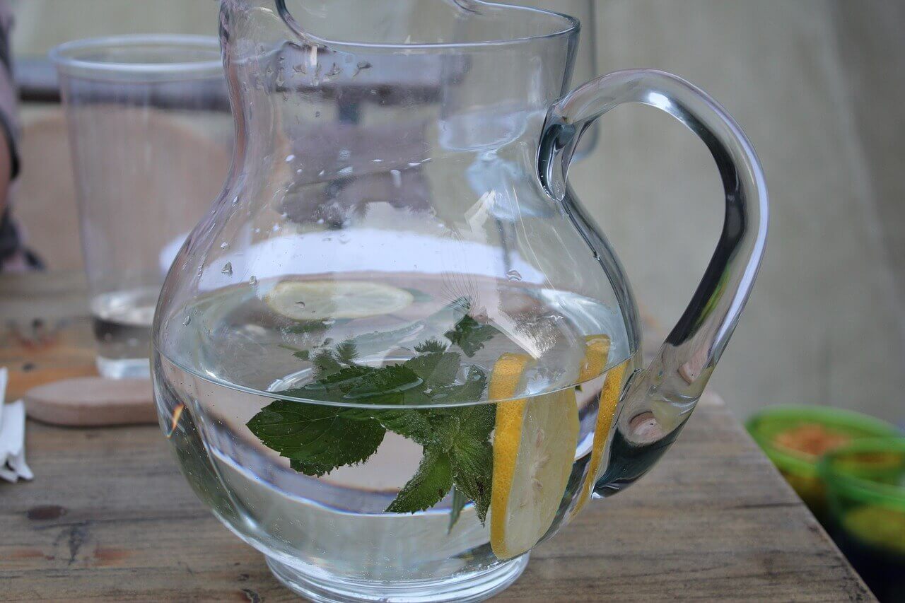 Lime Infused Water